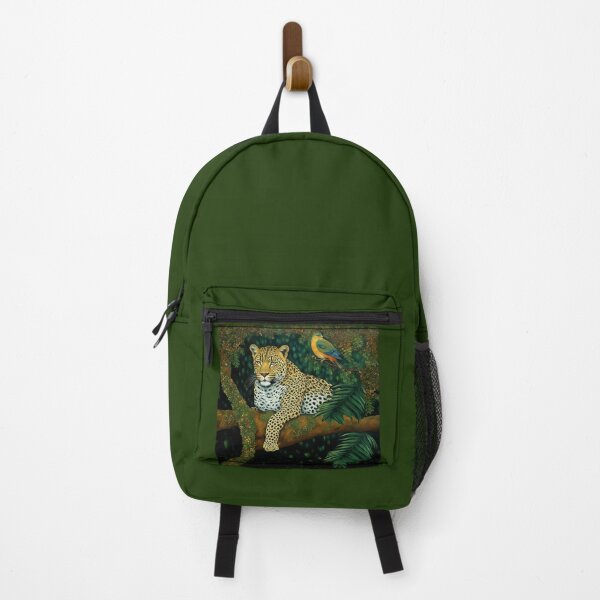 Item preview, A beautiful leopard in a grove of tropical plants. designed and sold by Natalia-Vlad.