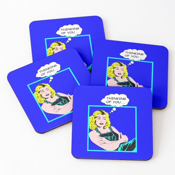 Item preview, Thinking of you! - Old romance comics designed and sold by Alex Starcatcher.