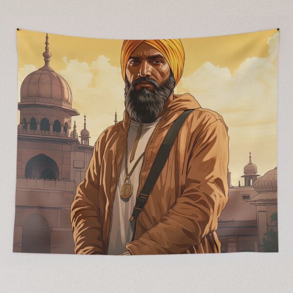 Item preview, Guru Tegh Bahadur | Hip Hop style designed and sold by ComicsFactory.