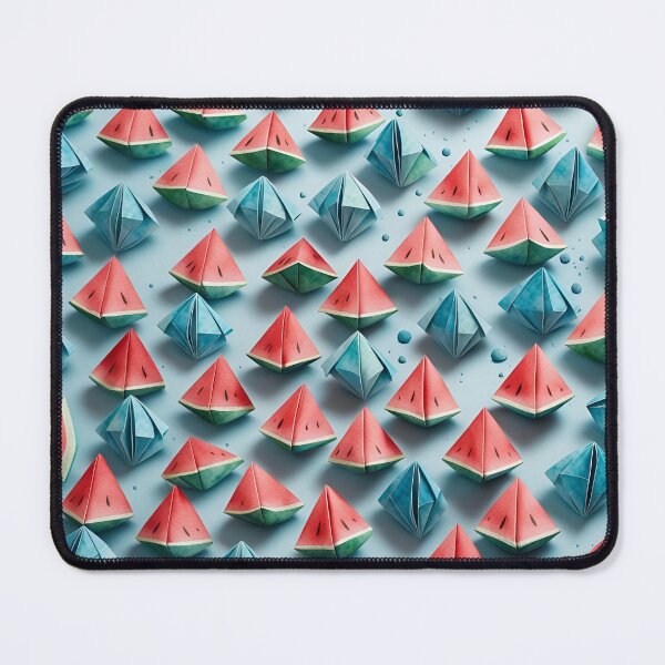 Item preview, Origami Watermelons Pattern designed and sold by ShaViArt.