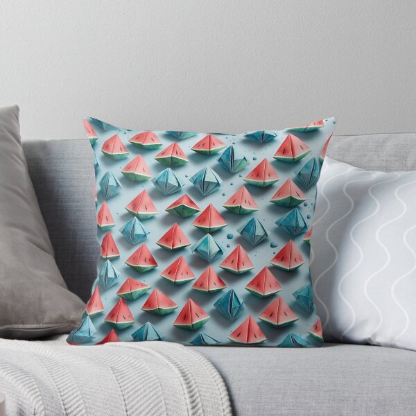 Item preview, Origami Watermelons Pattern designed and sold by ShaViArt.