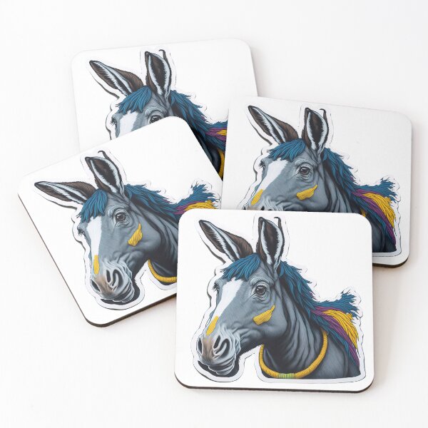Item preview, colorful donkey designed and sold by FINCAN1.