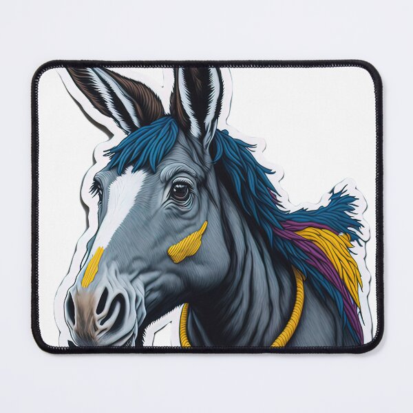 Item preview, colorful donkey designed and sold by FINCAN1.
