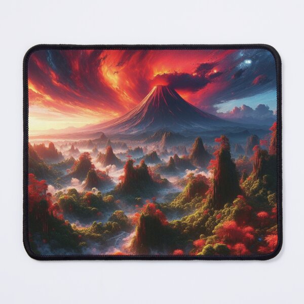 Item preview, Volcano landscape designed and sold by ready-made.