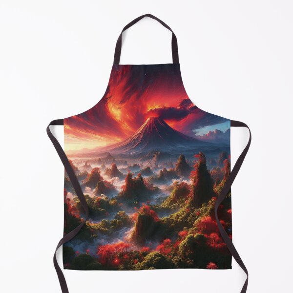 Item preview, Volcano landscape designed and sold by ready-made.