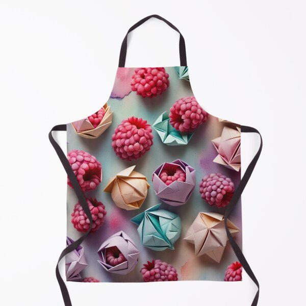 Item preview, Origami Raspberries Pattern designed and sold by ShaViArt.