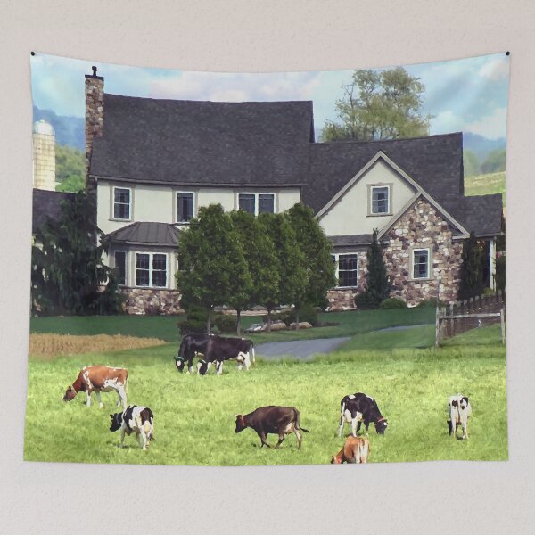 Item preview, Lancaster PA - Family Farm With Cows in Pasture designed and sold by Susan Savad.