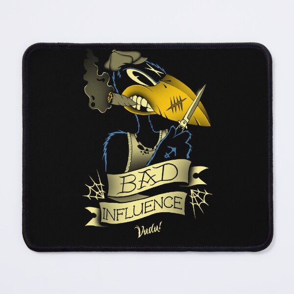 Item preview, Bad Influence Crow colored designed and sold by Vudu! ⚡ Studio.