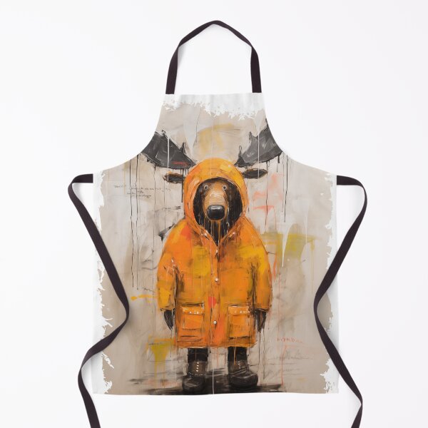 Item preview, Moose in Raincoat designed and sold by Konkam.