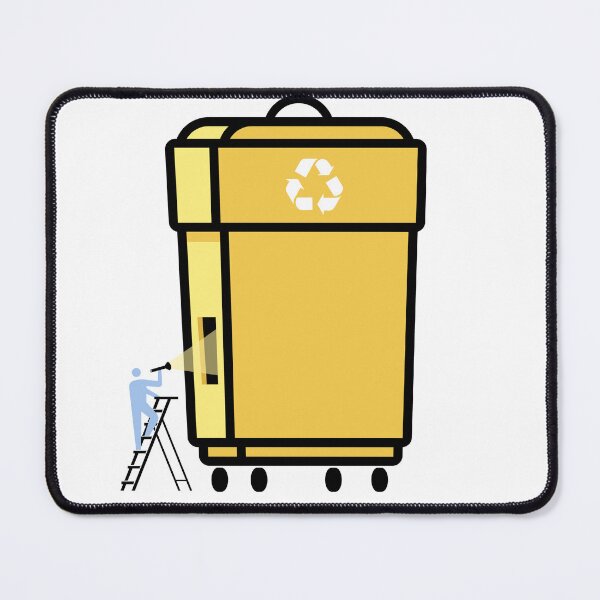 Item preview, Recycling bin. designed and sold by estrangedream.