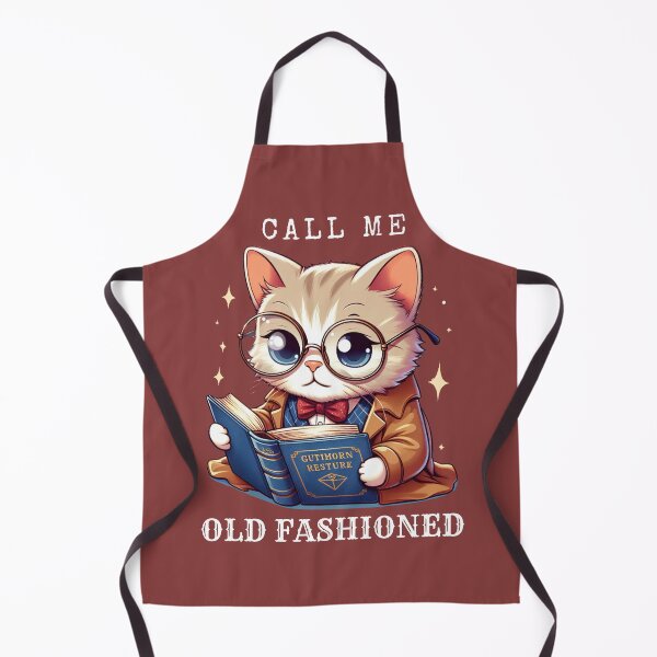 Item preview, Call me old fashioned cat reading a book designed and sold by Jam3x.