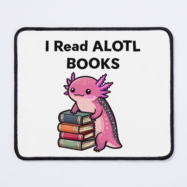 Item preview, Cute Axolotl Book Lover designed and sold by DinoKate.