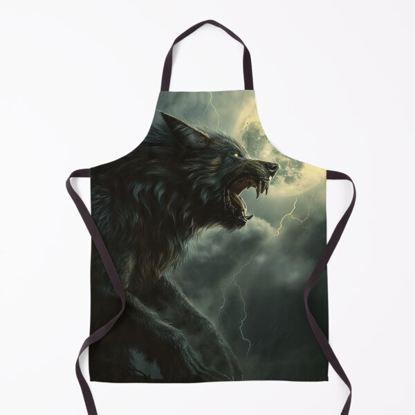 Item preview, Werewolf howling at the full moon  designed and sold by Lewis-mart.