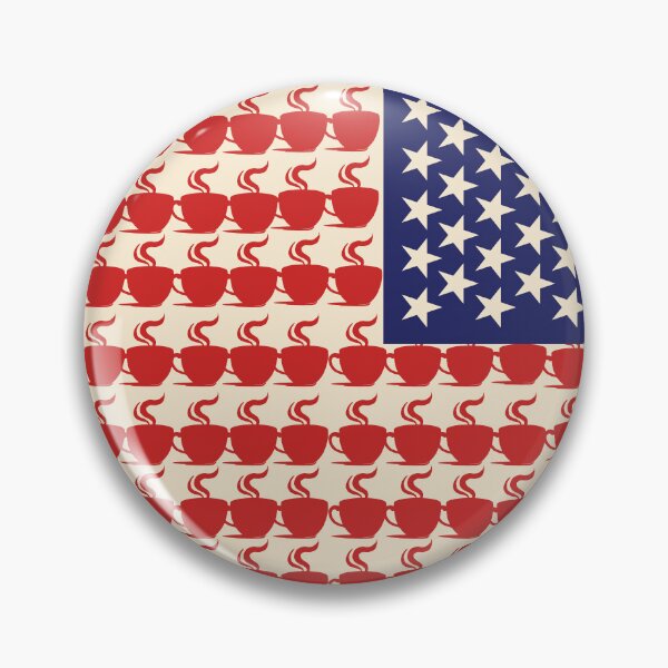 Item preview, Unique US flags and Coffee Cup designed and sold by The People’s Punchline.