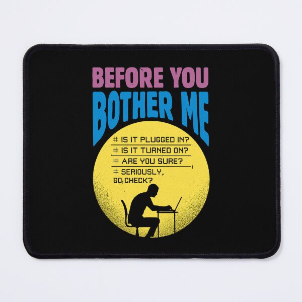Item preview, Before You Bother Me Is It Plugged In designed and sold by GalMar.