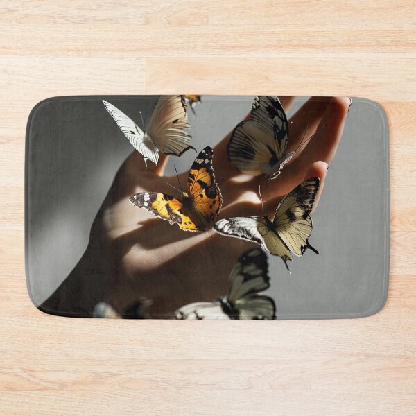 Item preview, Human Touch and Insect Life, A Hand full of butterflies designed and sold by TrueType.