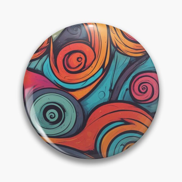 Item preview, Snail Trails and Spirals, Abstract Digital Art designed and sold by Burn-Ego.