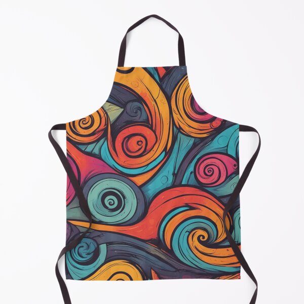 Item preview, Snail Trails and Spirals, Abstract Digital Art designed and sold by Burn-Ego.