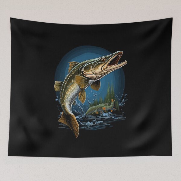 Item preview, Pike Fish designed and sold by MG-MagicGallery.