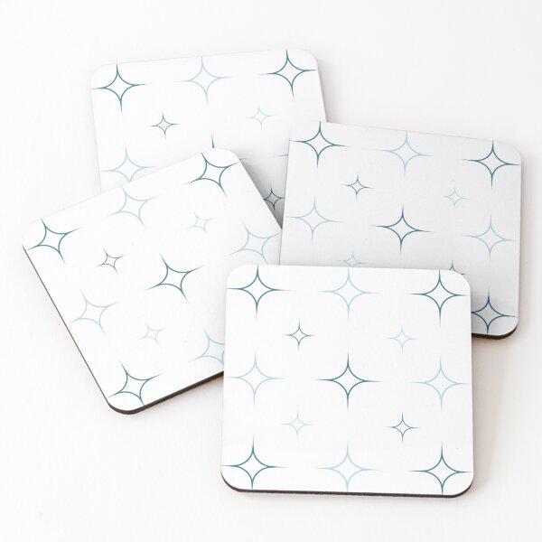 Item preview, Aqua Blue Star Pack, Crystal Blue Star Flower Pattern, Radiant Blue Star Galaxy, Sky Blue Speckles, Glitter Blue Sky 2024 New Year Design  designed and sold by Art Shimmers.