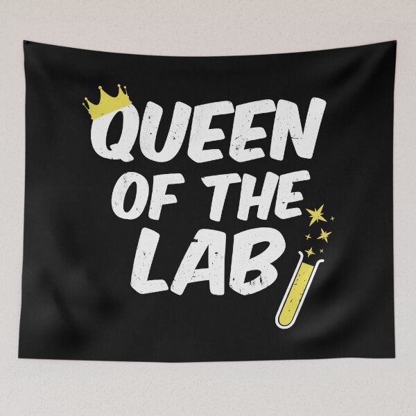 Item preview, Queen Of The Lab designed and sold by FleshSalad.