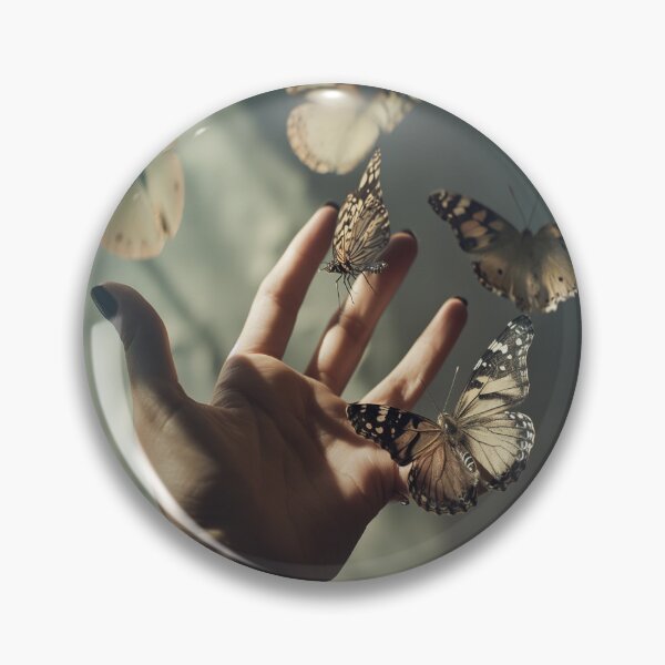 Item preview, Human Touch and Insect Life, A Hand full of Butterflies designed and sold by TrueType.
