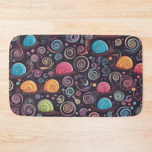 Item preview, Snail Trails and Shells, Abstract Pattern designed and sold by Burn-Ego.