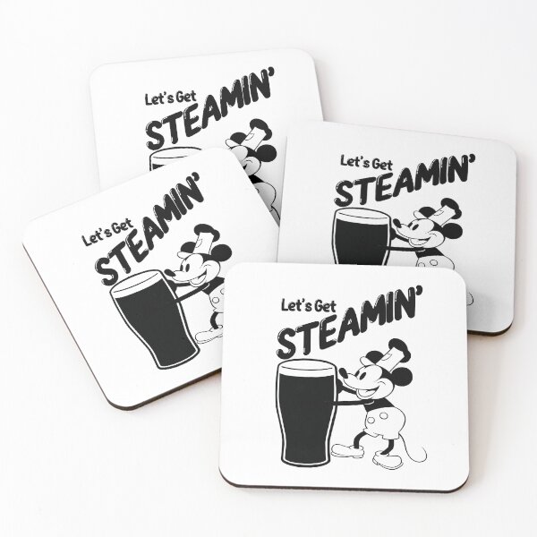 Item preview, Steamboat Willie - Let's Get Steamin' designed and sold by REAL IRISH GIFTS.