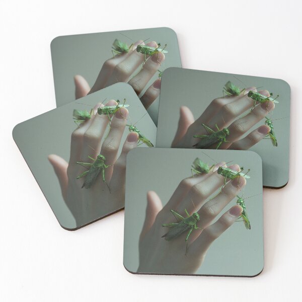 Item preview, Human Touch and Insect Life, A Hand full of Grasshoppers designed and sold by TrueType.