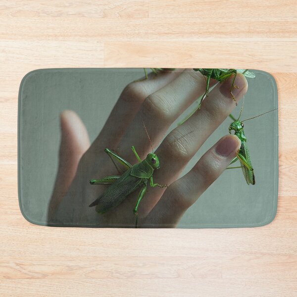Item preview, Human Touch and Insect Life, A Hand full of Grasshoppers designed and sold by TrueType.