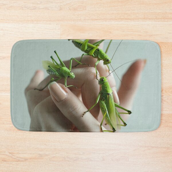 Item preview, Human Touch and Insect Life, A Hand full of Grasshoppers designed and sold by TrueType.