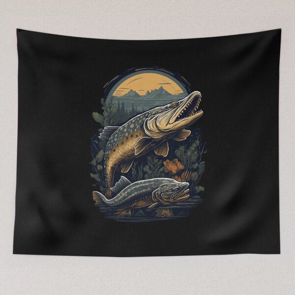 Item preview, Pike Fish designed and sold by MG-MagicGallery.