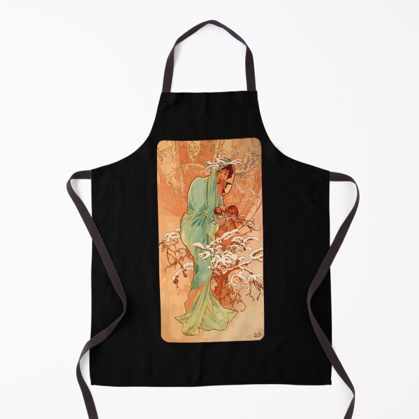 Item preview, Aphonse Mucha Winter designed and sold by lachataigne.