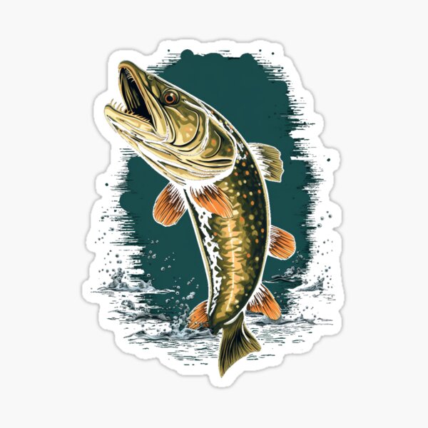 Vintage Lure Sticker for Sale by Bennett Jones