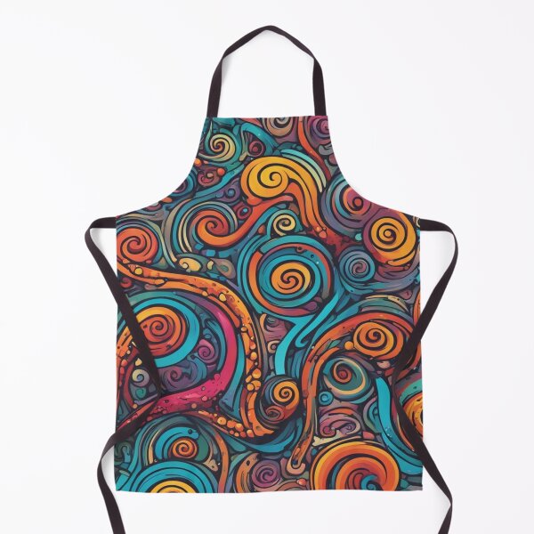 Item preview, Snail Trails and Tails, Abstract Pattern designed and sold by Burn-Ego.