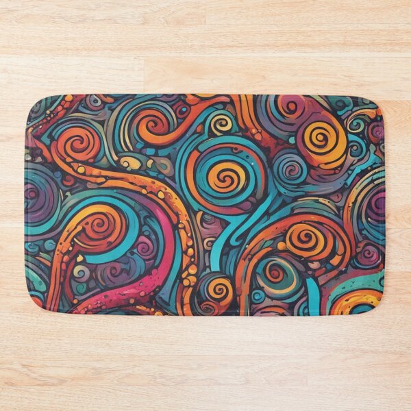 Item preview, Snail Trails and Tails, Abstract Pattern designed and sold by Burn-Ego.