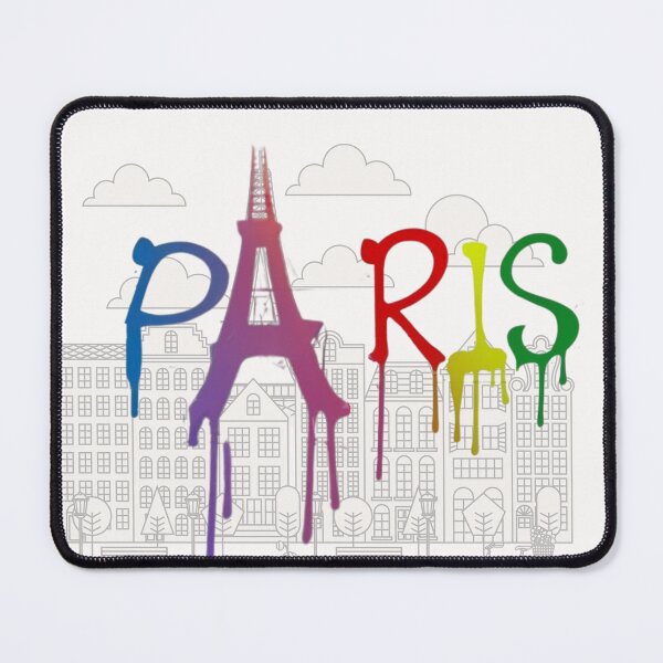 Item preview, Paris, the City of Melting Letters designed and sold by Psycho-Crazy.