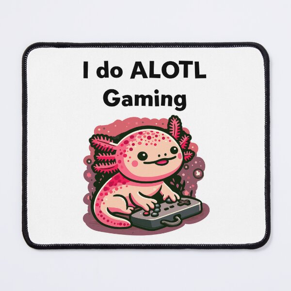 Item preview, Cute Axolotl Gaming designed and sold by DinoKate.