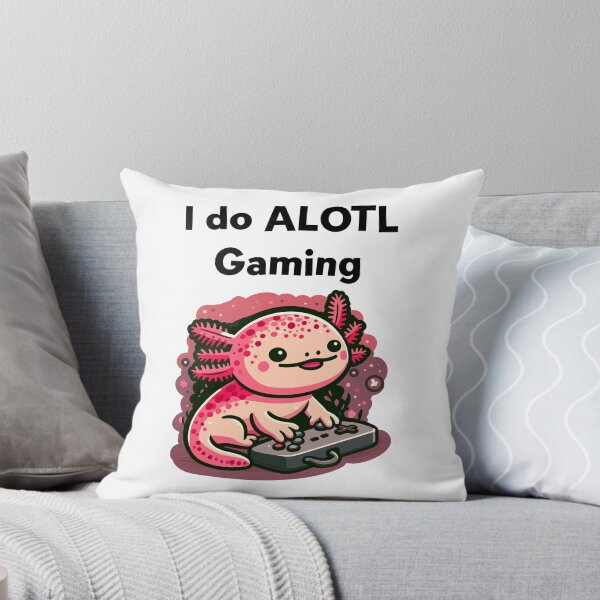 Item preview, Cute Axolotl Gaming designed and sold by DinoKate.