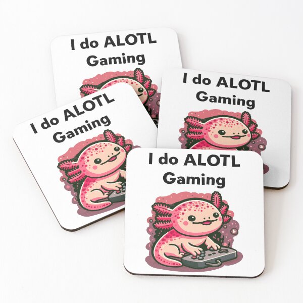 Item preview, Cute Axolotl Gaming designed and sold by DinoKate.