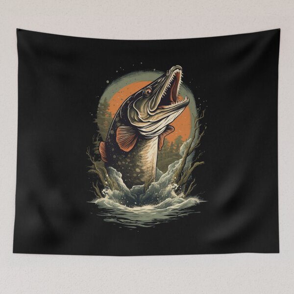 Item preview, Pike Fish designed and sold by MG-MagicGallery.