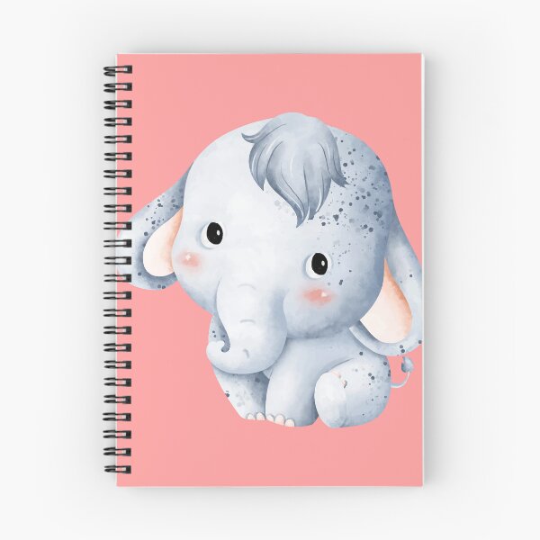 Item preview, Cuteness Unleashed: Kawaii Elephant Collection designed and sold by Wise-Geek.