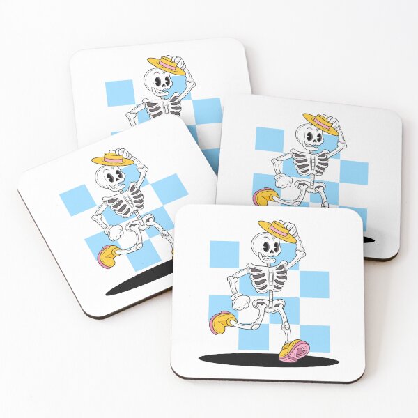 Item preview, Preppy Skeleton With Hat designed and sold by AnasCreativeHub.