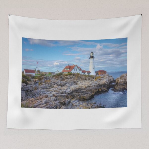 Item preview, Portland Head Lighthouse Maine Rugged Landscape designed and sold by Debra Martz.