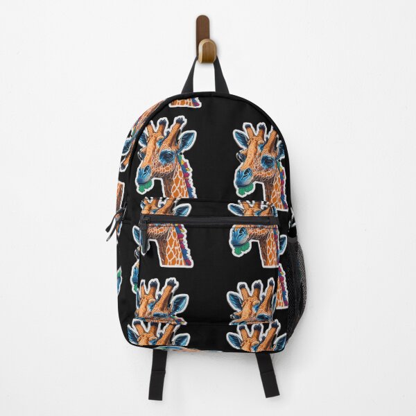 Item preview, colorful giraffe pose designed and sold by FINCAN1.