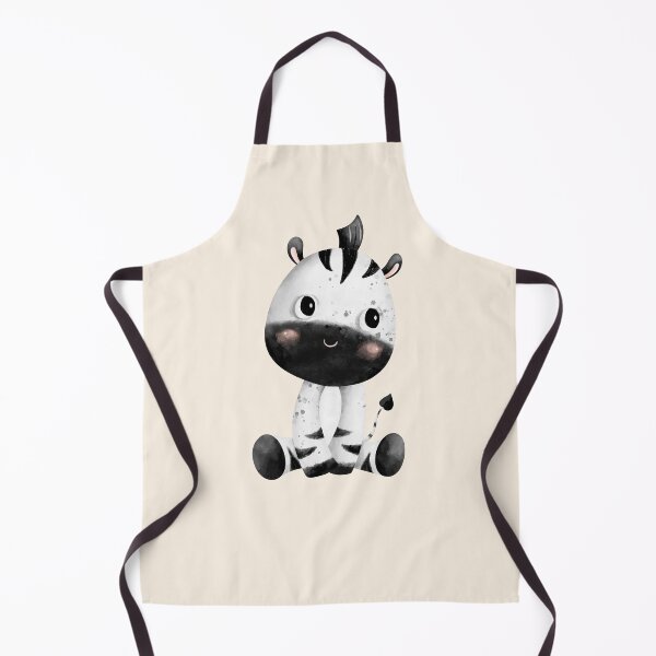 Item preview, Cuteness Striped: Kawaii Zebra Collection designed and sold by Wise-Geek.