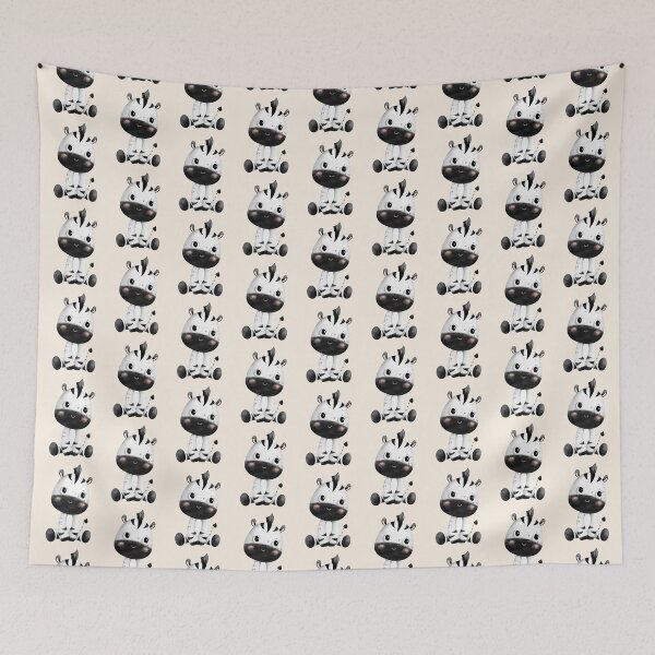 Item preview, Cuteness Striped: Kawaii Zebra Collection designed and sold by Wise-Geek.