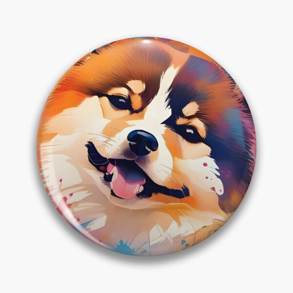 Item preview, InkSplash Shiba Inu  designed and sold by SulliedAI.