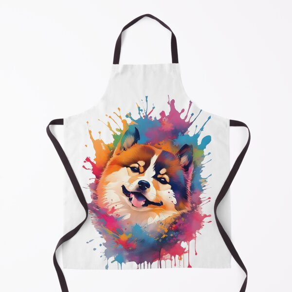 Item preview, InkSplash Shiba Inu designed and sold by SulliedAI.