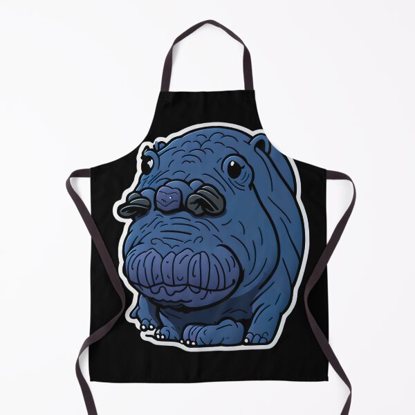 Item preview, blue hippo designed and sold by FINCAN1.